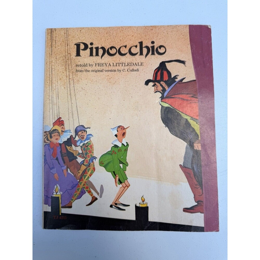 Pinocchio Paperback By Freya Littledale Published By Scholastic Book Services